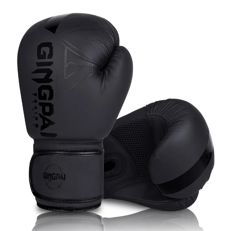 6/8/10/12/14oz Boxing Gloves PU Leather Muay Thai MMA Profession Kickboxing Adults Sandbag Training Gloves Equipment