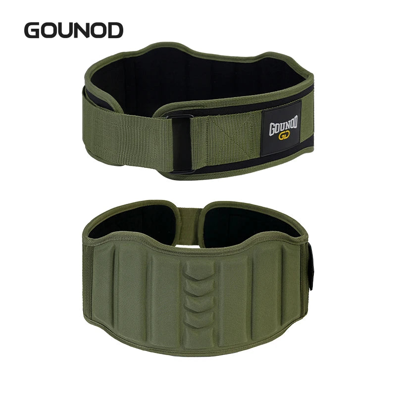 GOUNOD Weight Lifting Belt Back Support Workout Belt Gym Squats Deadlifts Powerlifting Cross Training For Men Women