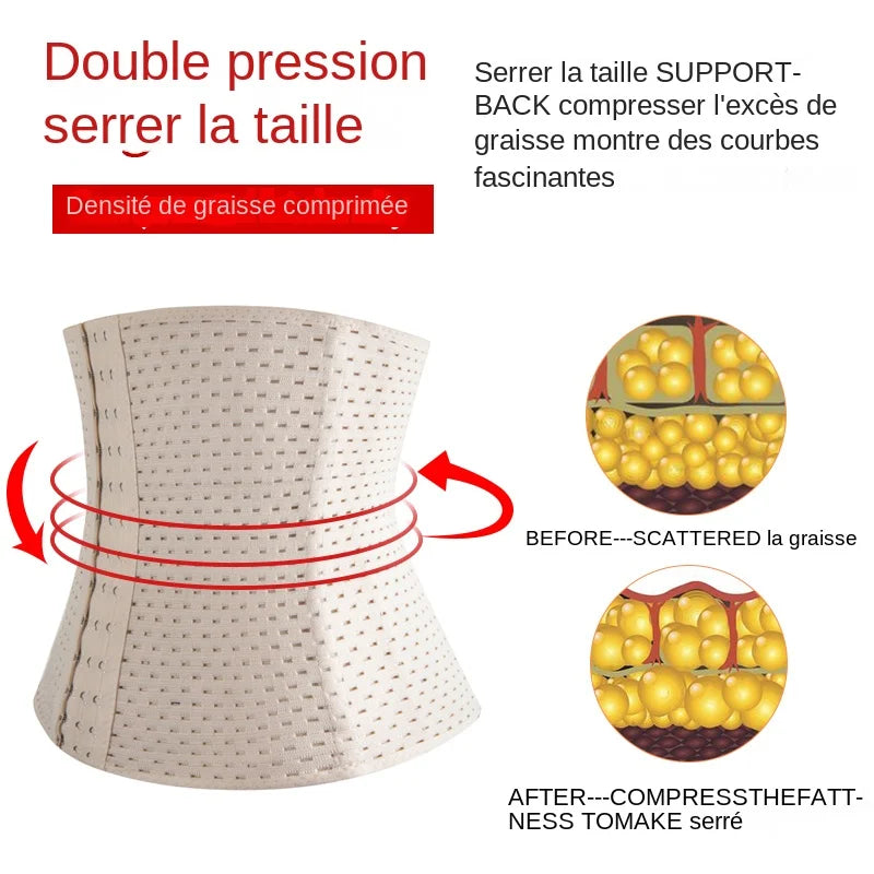 Waist Trainer Shapers Corset For Men Abdomen Reducer Slimming Belt Shapewear High Compression Modeling Strap Workout Girdle Faja