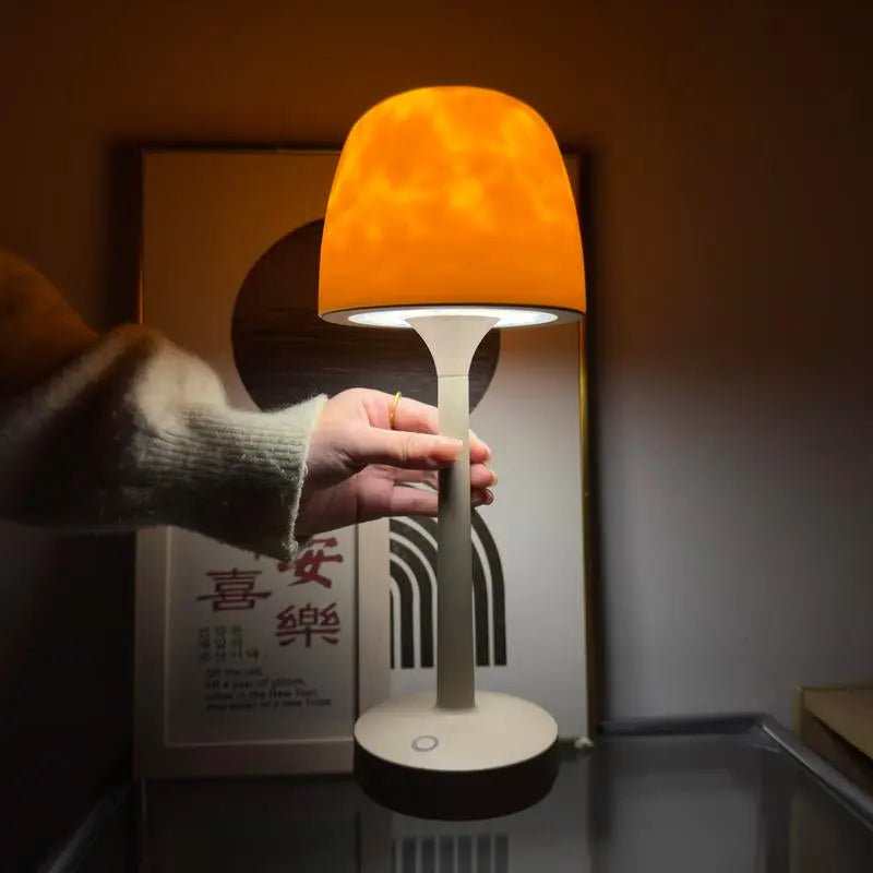 Halloween Upgrade: Make Your Room Tiktok Famous Tonight！This Lamp IS Halloween Goals!Remote-Controlled Gradient Aurora Lamp Remote-Controlled Gradient Aurora Lamp Rippled Light