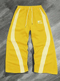 Men'S Camo / Striped Print Drawstring Waist Sports Sweatpants, Casual Comfy Regular Fit Pocket Straight Leg Trousers for Fall & Winter, Men'S Bottoms for Daily Wear, Work Trousers, Sports Pants Sportswear, Fitness Pants, Clothes