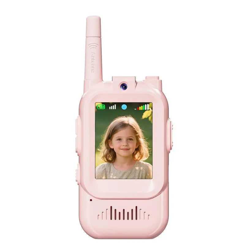 Aontess Kids Video Walkie Talkies Toys- 2 Pack, Long Range, No Internet Connection Required, with Camera, Ideal for 3 - 12 Year Olds, Perfect for Outdoor Play & Indoor Fun,Holiday Gifts for Children, Christmas Gifts