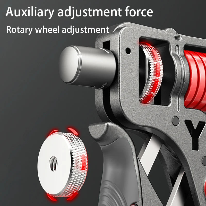 Uncountable Adjustable Grip Exerciser, Unisex Portable Heavy Duty Hand Exerciser, Finger Rehabilitation Training Equipment