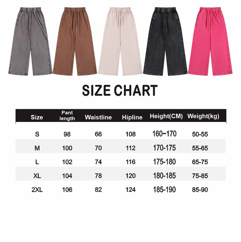 Wax Dyed Wool Zipper Hooded Sweatshirt Pants Set Custom Logo Printing Embroidery Retro Washed Old Street Set