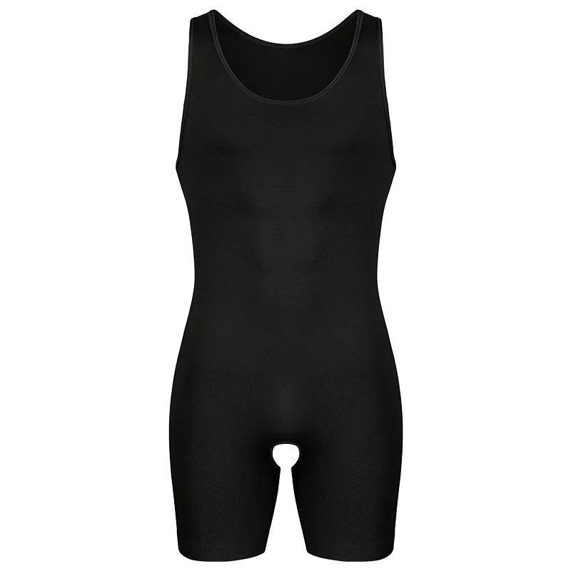 Sleeveless Bodysuit Men Full Body Shaper Compression Undershirt New Shapewear Tummy Control Faja Para Hombres Slimming Vest