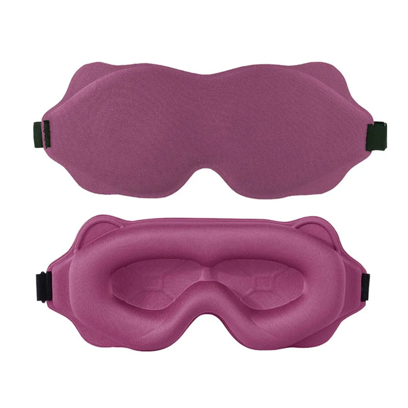 3D Sleeping Mask Block Out Light Soft Padded Sleep Mask for Eyes Slaapmasker Eye Shade Blindfold Sleeping Aid Face Mask Eyepatch