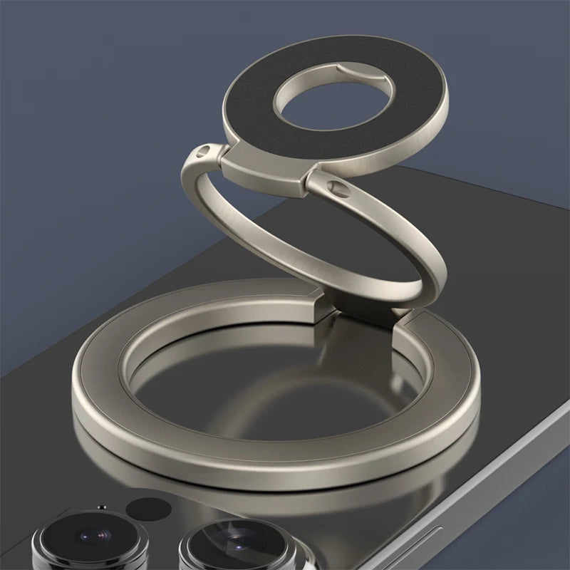 2025 New Double Sided Magnetic Phone Stand for Magsafe Strong Magnet Folding Holder Desktop Bracket for Iphone 16 15 14 Pro/Plus