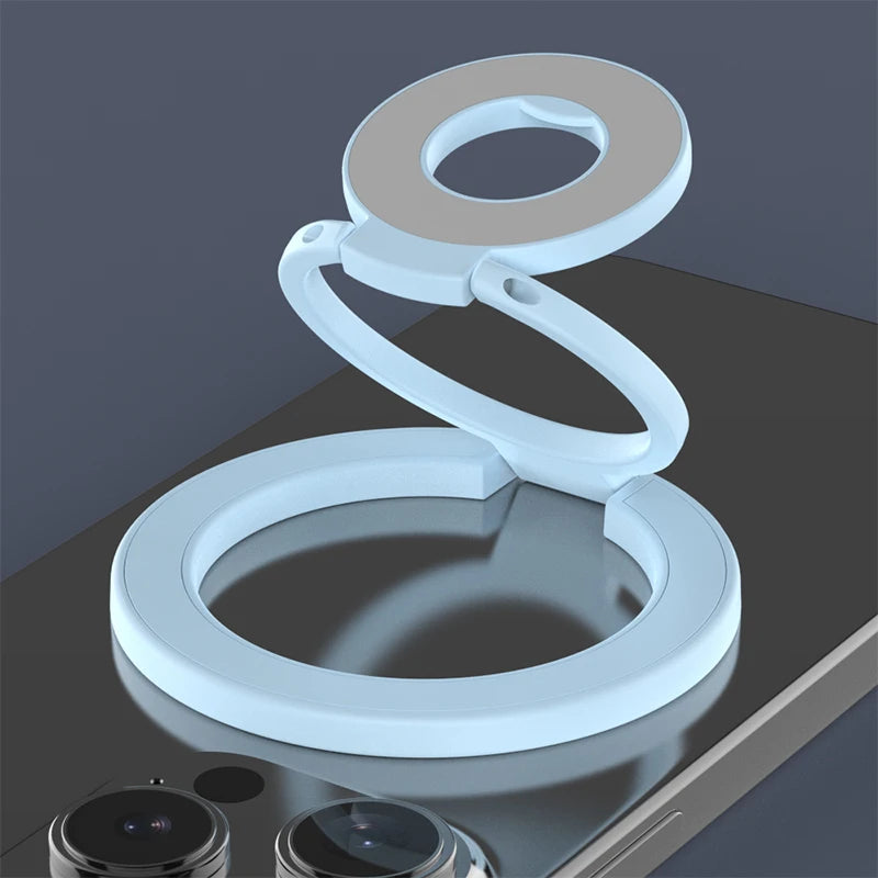2025 New Double Sided Magnetic Phone Stand for Magsafe Strong Magnet Folding Holder Desktop Bracket for Iphone 16 15 14 Pro/Plus