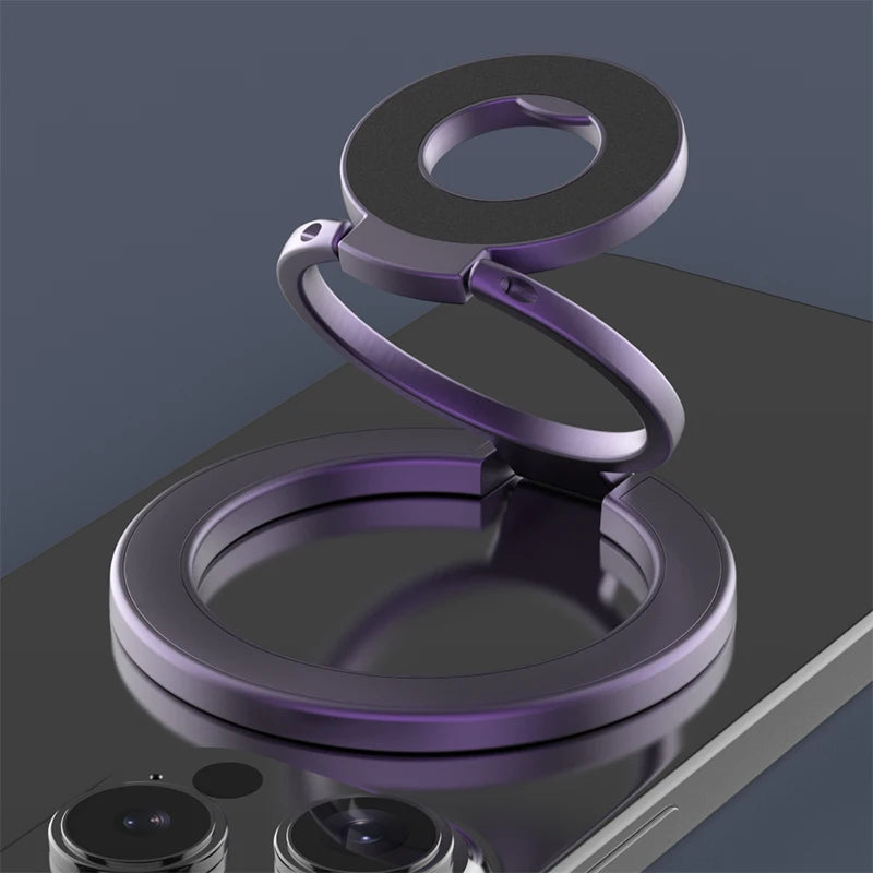 2025 New Double Sided Magnetic Phone Stand for Magsafe Strong Magnet Folding Holder Desktop Bracket for Iphone 16 15 14 Pro/Plus