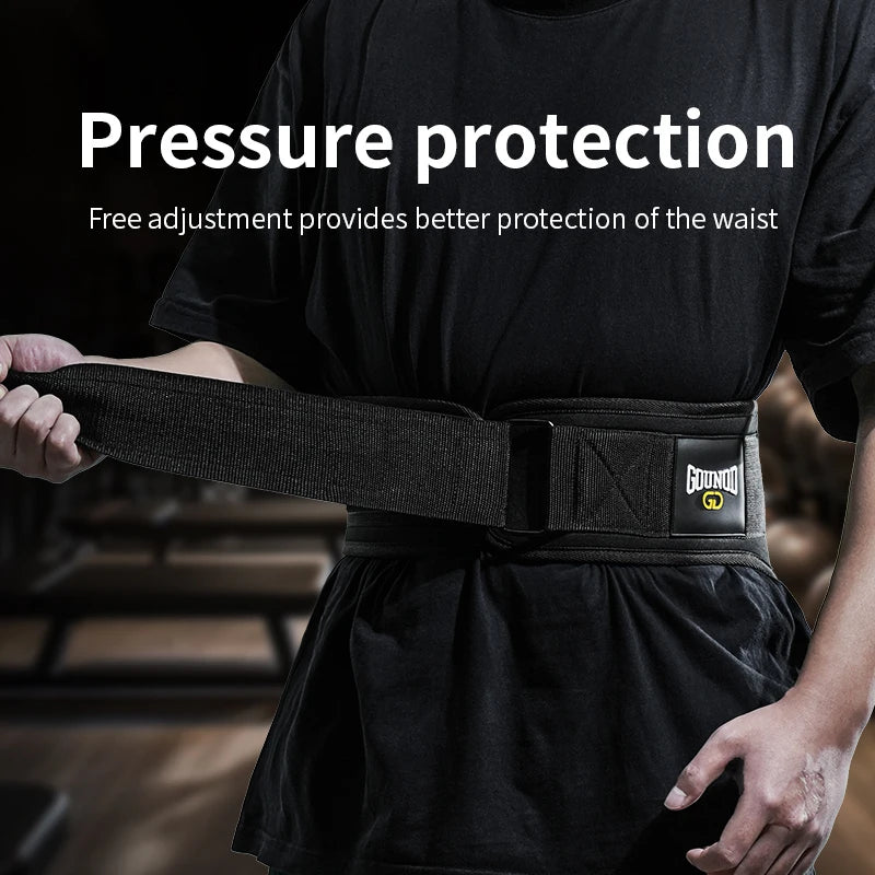 GOUNOD Weight Lifting Belt Back Support Workout Belt  Gym Squats Deadlifts Powerlifting Cross Training For Men Women