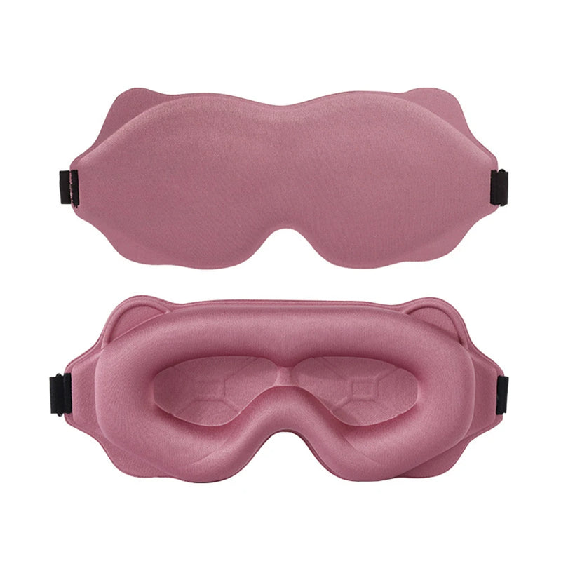 3D Sleeping Mask Block Out Light Soft Padded Sleep Mask for Eyes Slaapmasker Eye Shade Blindfold Sleeping Aid Face Mask Eyepatch