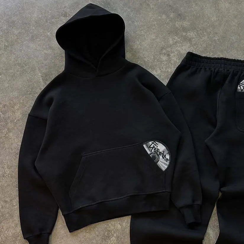 2025 Autumn Winter New Hoodie Fashion Street Style Versatile Personalized Embroidery Hoodie Couple's Style