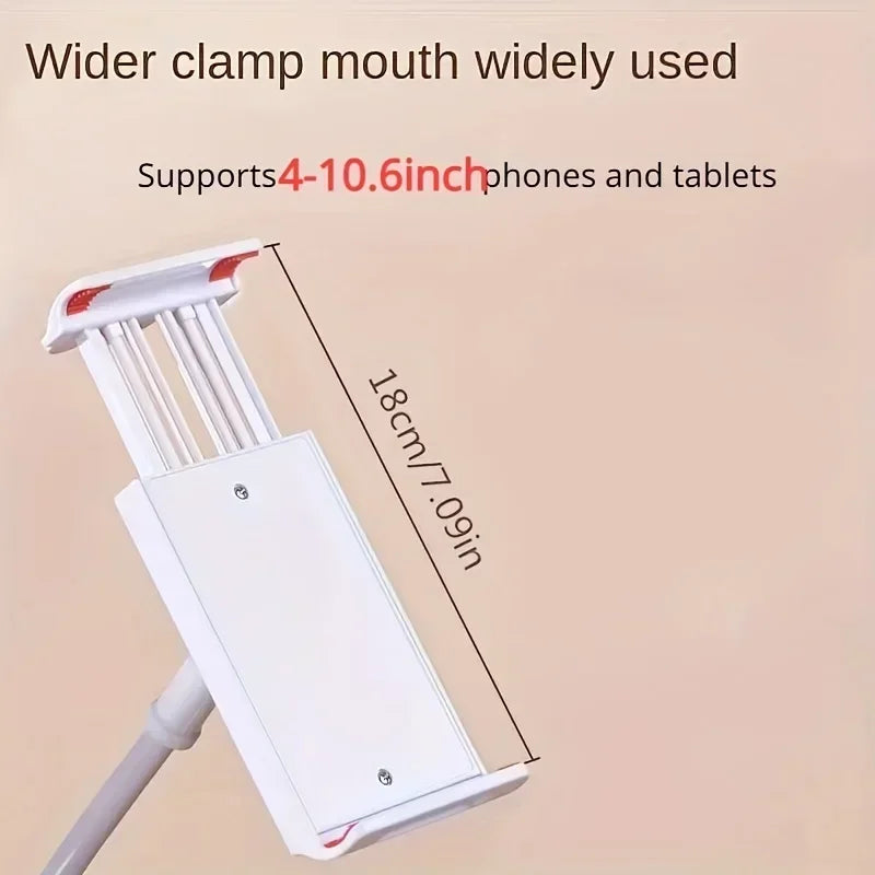1Pc Rotating Phone & Tablet Stand,360° Rotating Durable Phone & Tablet Stand,No-Drop Design for Bedside Use