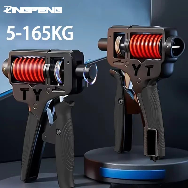 Uncountable Adjustable Grip Exerciser with adjustable 5-165kg resistance for hand, wrist, and forearm strength training