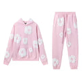 Brand Hot Selling New Fashionable Foam Cotton Printed Hoodie, European and American Fashionable Men'S Sports Suit