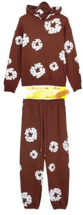 Brand Hot Selling New Fashionable Foam Cotton Printed Hoodie, European and American Fashionable Men'S Sports Suit