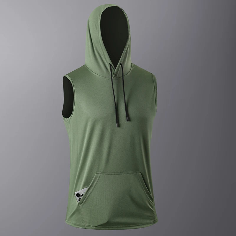 [USA Size] Quick-Dry GYM T-Shirt Sports Streetwear Fashion Hoodie T Shirt Black 2025 Summer Short Sleeves Top Tees Tshirt