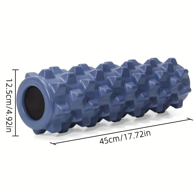Wolf Tooth Yoga Foam Roller - High-Resilience for Deep Muscle Relaxation, No Battery Massage Tool, Gym/Home Use