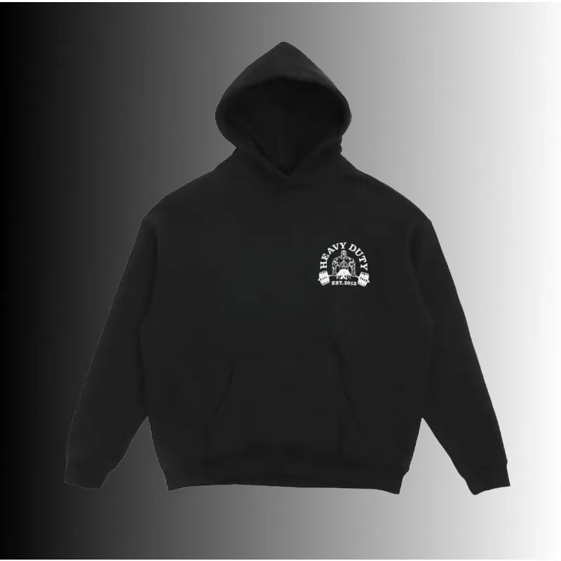 Arnold Pattern Printed Men's and Women's Cotton Hoodies Without Drawstrings Loose Warm Sweaters Long Sleeves Fleece Pullover