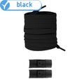 New without Ties Elastic Laces No Tie Shoe Laces Press Lock Shoelaces Sneaker Kids Adult 8MM Widened Flat Shoelace for Shoes