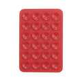 Multifunctional Silicone Suction Pad Phone Fixture Suction Cup Backed Adhesive Rubber Sucker Pad Fixed Pad 24Square Suction Cups