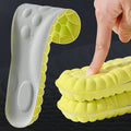 1/2/4Pairs Latex Sport Insoles Soft High Elasticity Shoe Pads Orthotic Breathable Shock Absorption Cushion Arch Support Insole