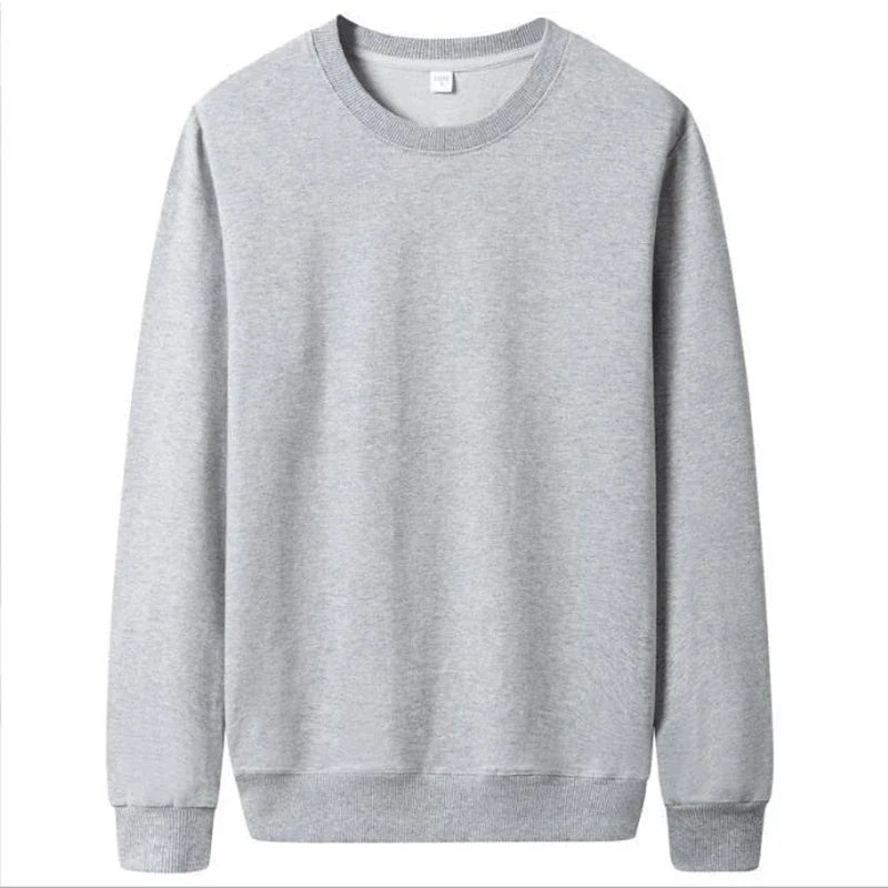 Men's Fashionable Thin Solid Color Hoodie Ideal for Autumn Casual Pullover Streetwear