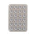 Multifunctional Silicone Suction Pad Phone Fixture Suction Cup Backed Adhesive Rubber Sucker Pad Fixed Pad 24Square Suction Cups
