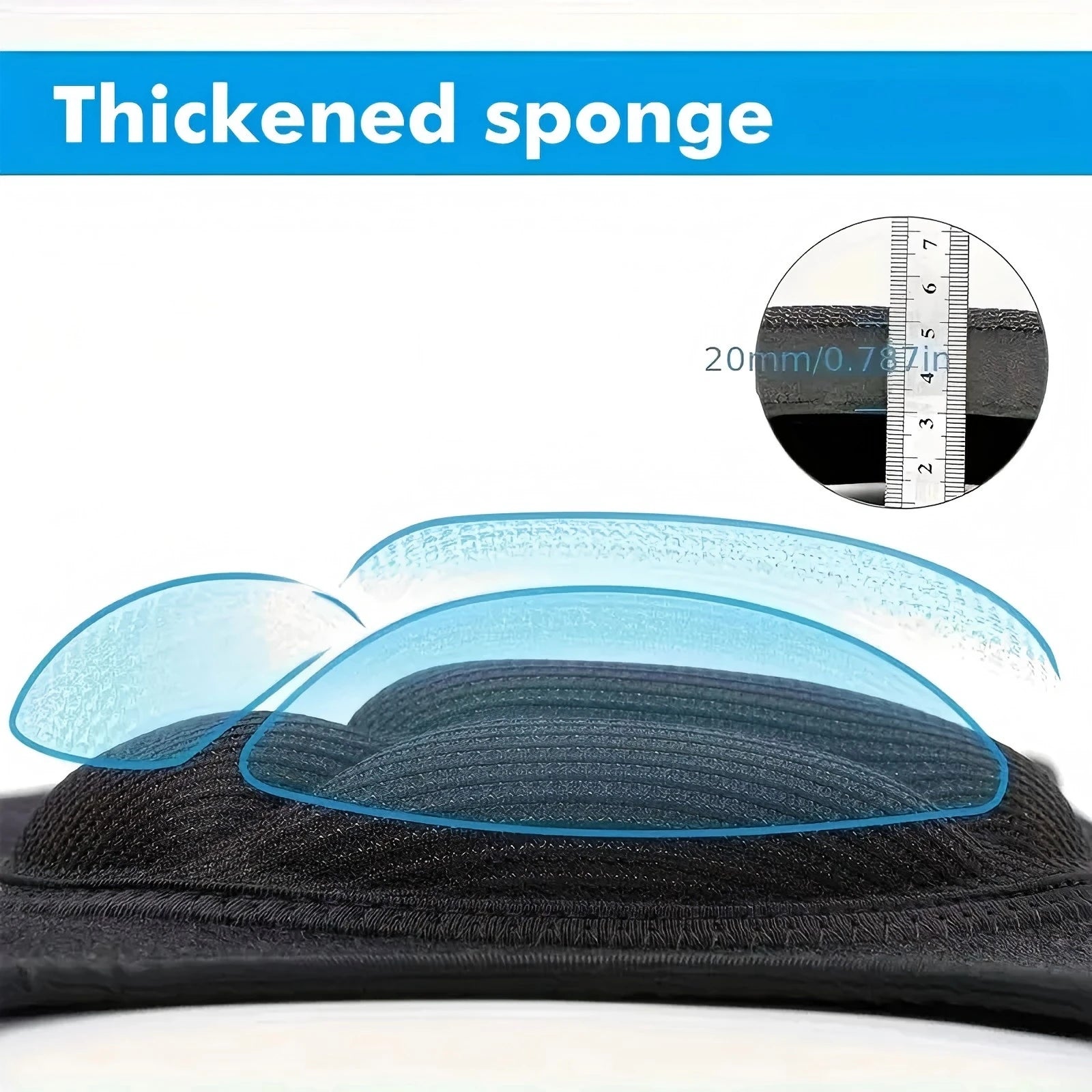 Volleyball Knee Pads for Men Women, Thick Sponge Collision Avoidance Warm, Anti-Slip Knee Sleeve, for Football, Yoga, Dance.