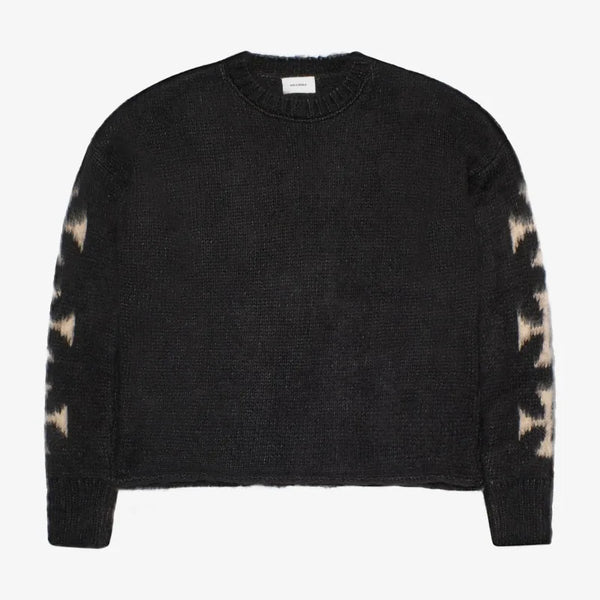 Y2K Punk Goth Street Men Sweater Retro Hip Hop Winter Warm Knitwear Couple Harajuku Trend Fashion Casual Oversized Pullover