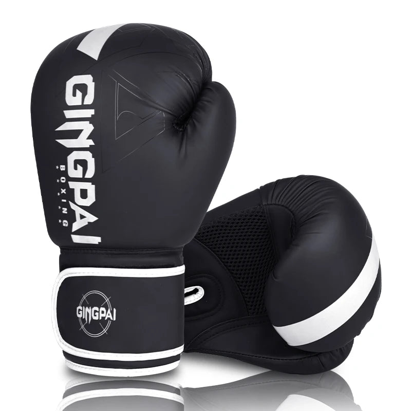 6/8/10/12/14oz Boxing Gloves PU Leather Muay Thai MMA Profession Kickboxing Adults Sandbag Training Gloves Equipment