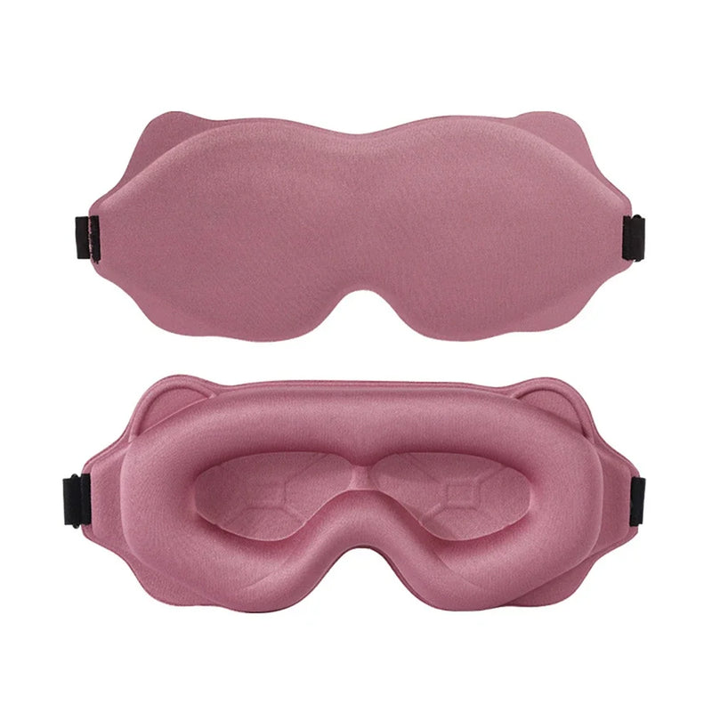 3D Sleeping Mask Block Out Light Soft Padded Sleep Mask for Eyes Slaapmasker Eye Shade Blindfold Sleeping Aid Face Mask Eyepatch