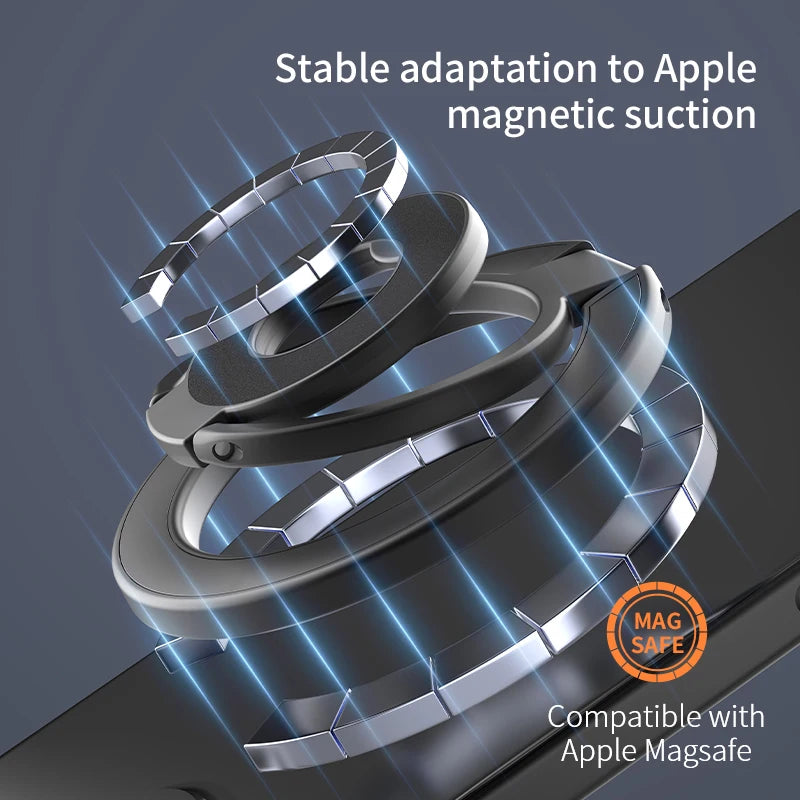 2025 New Double Sided Magnetic Phone Stand for Magsafe Strong Magnet Folding Holder Desktop Bracket for Iphone 16 15 14 Pro/Plus