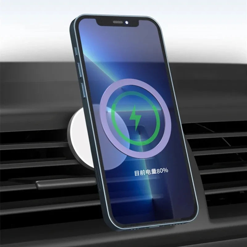 For Magsafe Magnetic Plate Ring  Metal Sticker Support Wireless Charger Metal Plate Sheet for Magnet Car Holder