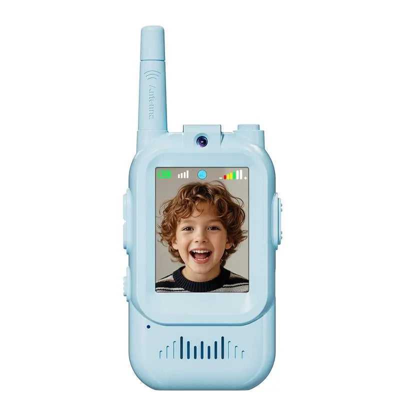 Aontess Kids Video Walkie Talkies Toys- 2 Pack, Long Range, No Internet Connection Required, with Camera, Ideal for 3 - 12 Year Olds, Perfect for Outdoor Play & Indoor Fun,Holiday Gifts for Children, Christmas Gifts